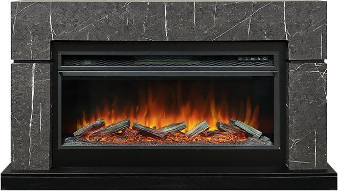 Каминокомплект Royal Flame Lindos SFT с очагом Vision 42 LOG LED stone touch