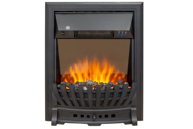 Каминокомплект Royal Flame California STD CRM (Разборный) с очагом Aspen Black санд антрацит