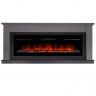 Каминокомплект Firelight Canto Long с очагом Electrolux Infinity EFP/P-1600ULS графит/черный