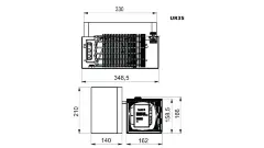Автохолодильник Indel B UR35
