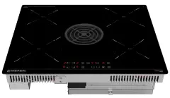Варочная панель индукционная с вытяжкой MEFERI XSMART60BK POWER