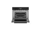 Компактный духовой шкаф Bertazzoni Modern, комбинированный с пароваркой, 60x45 см, черный
