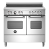 Варочный центр Bertazzoni, с индукционной варочной панелью и двумя электрическими духовыми шкафами 100 см