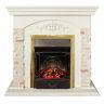 Каминокомплект RealFlame Neapolis WT с очагом Majestic Lux Brass S
