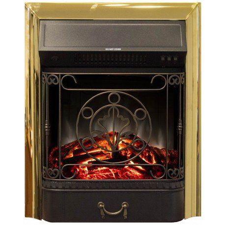Каминокомплект RealFlame Neapolis WT с очагом Majestic Lux Brass S