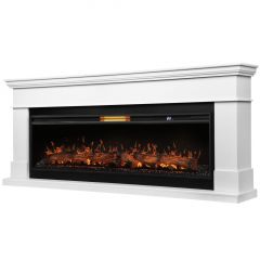 Каминокомплект Royal Thermo Aurora RTFP/P-AR60LS + портал Firelight California 60 W белый