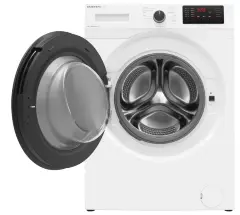 Стиральная машина с инвертором и паром MEFERI MFW091216WH ULTRA отдельностоящая белая, загрузка 9 кг