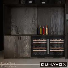 Винный шкаф Dunavox DAU-39.121DB