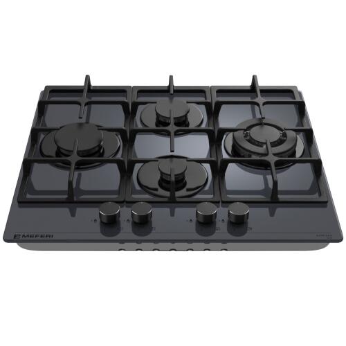 Варочная панель газовая MEFERI MGH604GR GLASS ULTRA