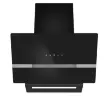 Вытяжка кухонная MEFERI AIRBOX60BK COMFORT PLUS, 60 см, наклонная, черная, стекло, производительность 1200 м3/ч, 3 скорости, низкий уровень шума, режимы отвод и рециркуляция, гарантия 3 года