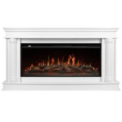 Каминокомплект Royal Thermo Aurora RTFP/P-AR40LS + портал Firelight Olympia 42/40/36 белый