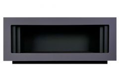 Портал Royal Flame Line SFT под очаг Design L1000RF 3D PS/LOG серый графит с черным