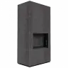 Каминокомплект Kratki PRO FLOKI NATURALI PIETRA DI SAVOIA ANTRANCITE BOCCIARDATA
