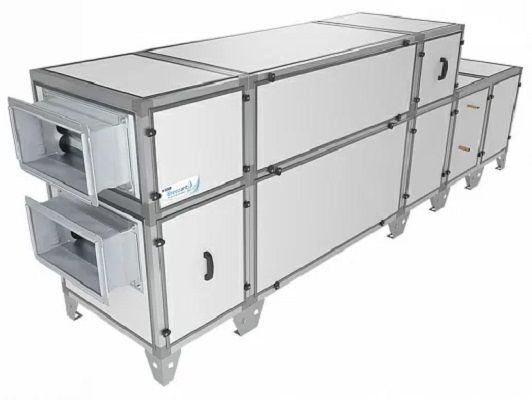 Приточно-вытяжная вентиляционная установка Breezart 6000C Lux RP W PB 30-380