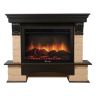 Каминокомплект Firelight Forte 30S с очагом Electrolux EFP/P-3020LS камень бежевый/шпон темный дуб