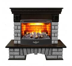 Каминокомплект RealFlame Country Lux Rock 25/25.5 AO с очагом 3D Firestar 25.5
