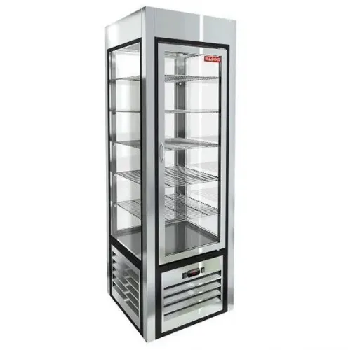 Витрина кондитерская HICOLD VRC 350 Sh FR, вертикальная