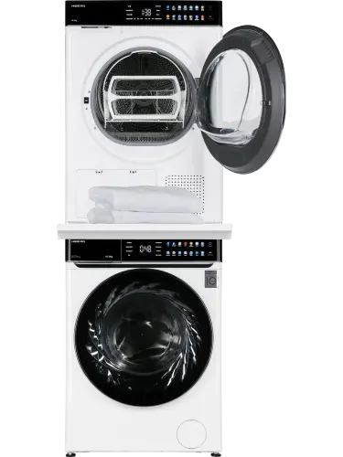 Сушильная машина HIBERG HDQ11 10 W + Стиральная машина HIBERG i-DDQ11 1014 W