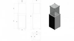 Нагреватель газовый PATIO/M/G31/37MBAR/B - белое стекло