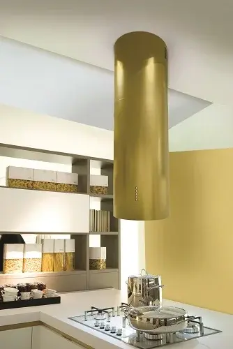 Островная вытяжка FALMEC POLAR ISOLA GOLD 350 мм Цвет "Золото
