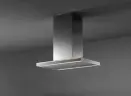 Островная вытяжка FALMEC LUMINA NRS ISOLA GLASS STEEL 90 см из нержавеющей стали со стеклом