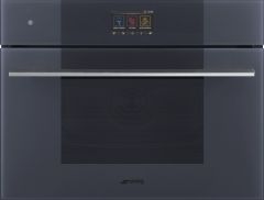 Компактный духовой шкаф с пароваркой шкаф Smeg SO4104APG