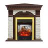 Каминокомплект Royal Flame Dublin угловой с очагом Majestic FX M Brass