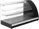 Витрина настольная Carboma A57 VM 1,2-1, ВХС-1,2 Арго XL, black&steel, холодильная