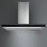 Островная вытяжка FALMEC LUCE GLASS BLACK 90 см со стеклом