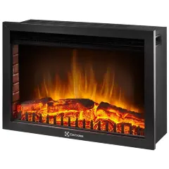 Каминокомплект Firelight Simple 25 с очагом Electrolux EFP/P-2520LS белый мрамор