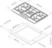 Варочная панель газовая FS 910 C Bronze