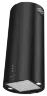 Вытяжка кухонная цилиндрическая островная MEFERI TUBE40BK ISLA POWER, 40 см, черная, производительность 850 м3/ч, 3 скорости, низкий уровень шума, режимы отвод и рециркуляция, гарантия 3 года
