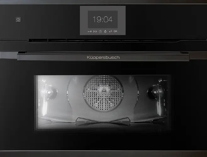 Компактный духовой шкаф Kuppersbusch CBP 6550.0 S6 Black Steel