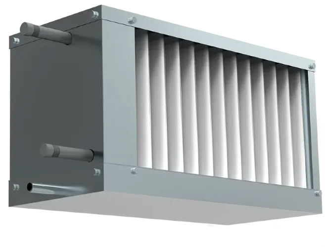 Охладитель водяной Shuft для прямоугольных каналов WHR-W 800*500-3