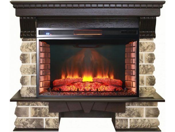 Каминокомплект Interflame Exter Kavkaz под очаг Panoramic 06 33 LED FX QZ
