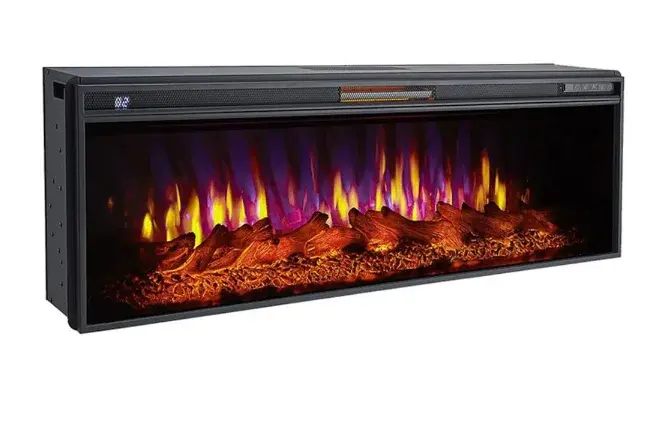 Каминокомплект Interflame Норд с очагом FreeSpace 60 LED FX QZ черный