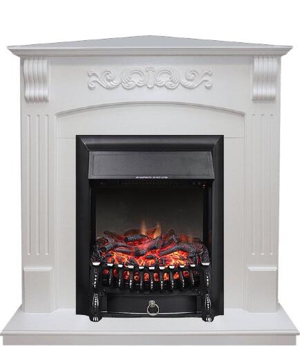 Каминокомплект Royal Flame Sorrento угловой c очагом Fobos FX Black