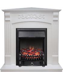Каминокомплект Royal Flame Sorrento угловой c очагом Fobos FX Black