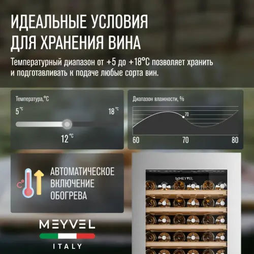 Винный шкаф Meyvel MV83-KSB2