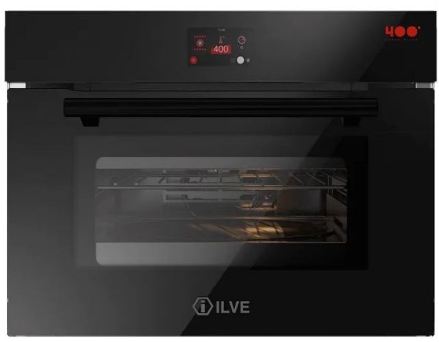 Компактный многофункциональный духовой шкаф ILVE 645-SZTCT4/BK