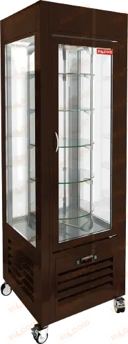 Витрина кондитерская VRC 350 R Brown