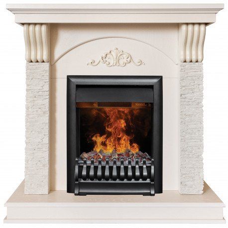 Каминокомплект RealFlame Corfino WT c очагом 3D Oregan