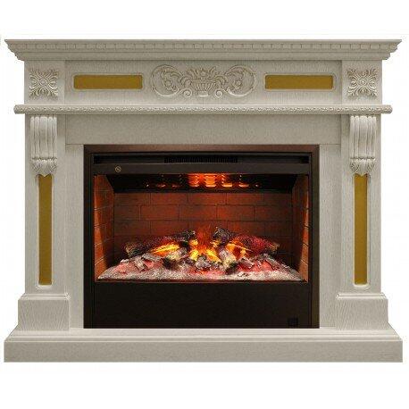 Каминокомплект RealFlame Corsica 26 WT с очагом 3D Helios 26
