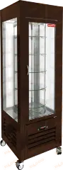 Витрина кондитерская VRC 350 R Brown FR