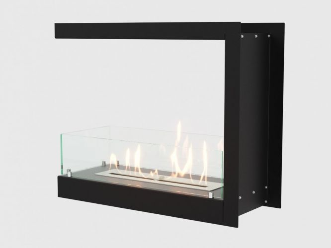 Встроенный биокамин Lux Fire Торцевой 755 М