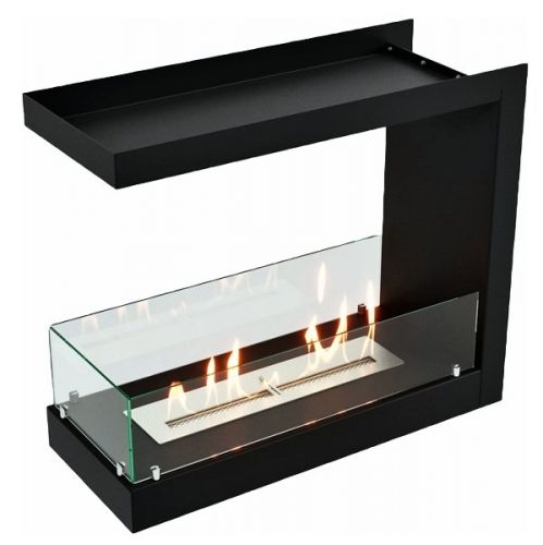 Встроенный биокамин Lux Fire Торцевой 755 М