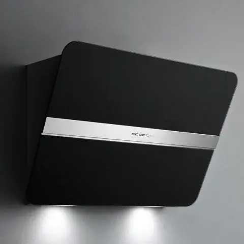 Настенная вытяжка FALMEC FLIPPER CONO VETRO NERO 550 мм со стеклом