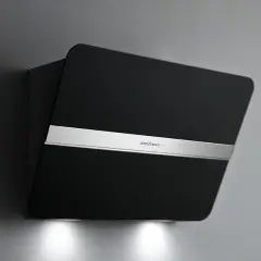 Настенная вытяжка FALMEC FLIPPER CONO VETRO NERO 550 мм со стеклом
