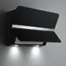 Настенная вытяжка FALMEC FLIPPER CONO VETRO NERO 550 мм со стеклом