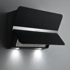 Настенная вытяжка FALMEC FLIPPER CONO VETRO NERO 550 мм со стеклом